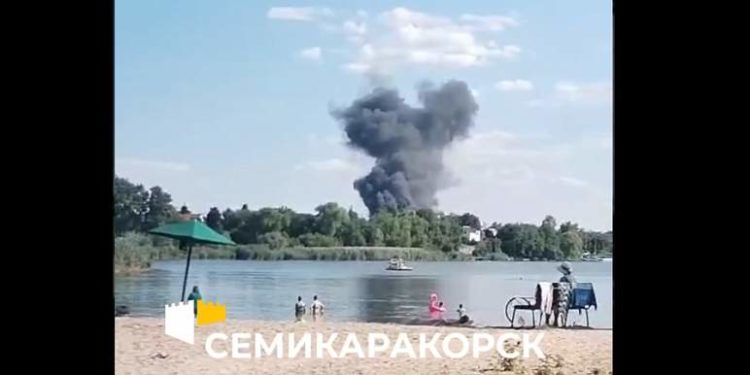 Взрыв газа в Семикаракорске