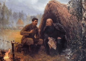 СПАЛИЛИ «ШАЛАШ ЛЕНИНА»