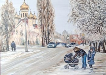 Первый снег. Каждому хочется верить в чудо.