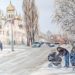 Первый снег. Каждому хочется верить в чудо.