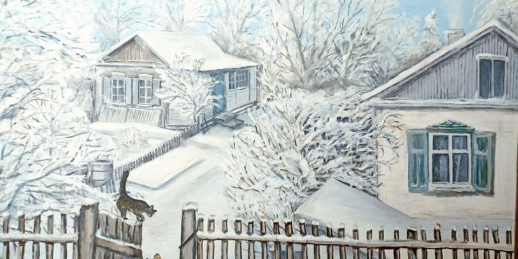 ЗИМА В ДЕРЕВЕНСКОМ ДОМИКЕ