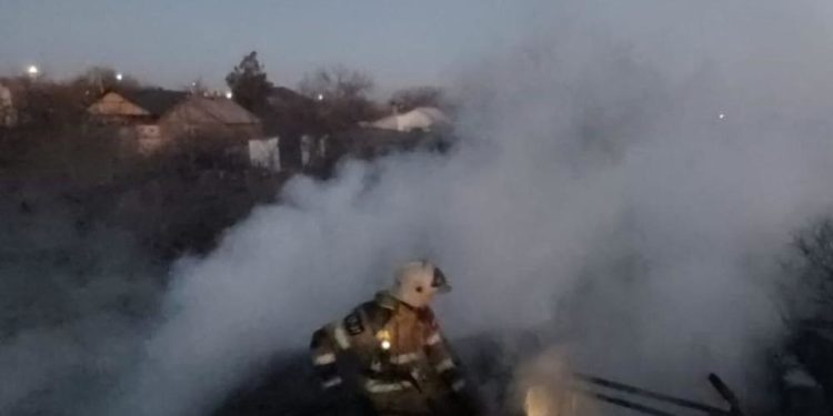 ПОЖАР В КРАСНОЯРСКОЙ