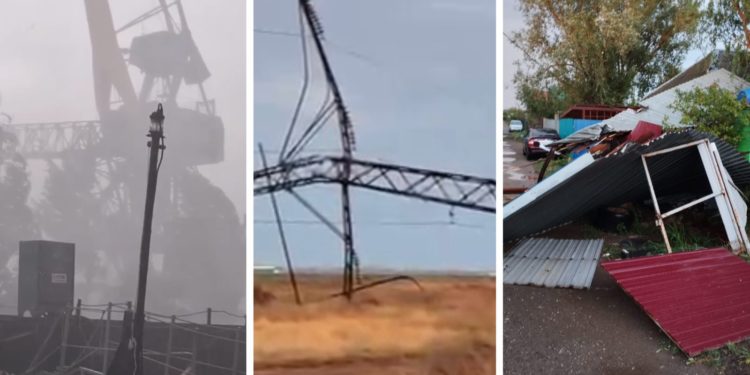 УРАГАН В ВОЛЖСКОМ