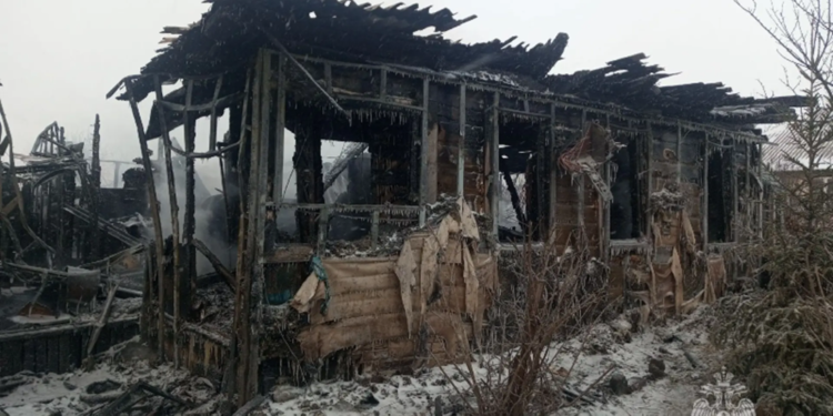 ПОЖАР В КРУТОМ